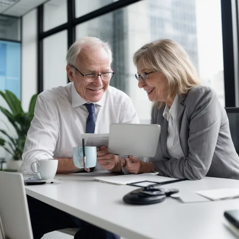 Advisor conducting client needs assessment